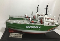 custom made model of Arctic Research boat